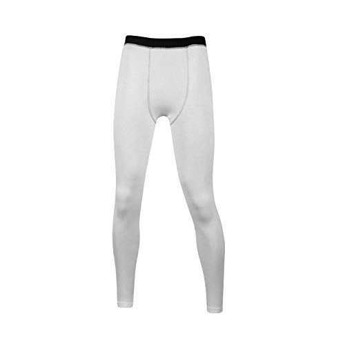 Youth Boys Compression Leggings Unisex Athletic Pants Base Layer Football Workout Tight LANBAOSI