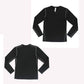Youth Boys Compression Shirt Long Sleeve Football Baseball Undershirt for Unisex Quick Dry Sports Baselayer LANBAOSI