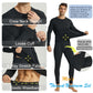 Men Thermal Underwear Set Winter Top & Bottom Ultra Soft Male Long John Set