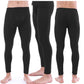 LANBAOSI Men Thermal Pants Long John Underwear Bottom 2 Pack