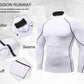 3 Pack Mens Mock Turtleneck Long Sleeve Compression Shirts Dry Fit Workout Shirts