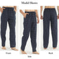 LANBAOSI 2 Pack Men's Flannel Plaid Pajama Pants Lounge PJ Bottoms