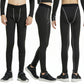 2 Pack Youth Boys Compression Leggings Athletic Workout Running Tights