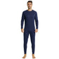 Men Thermal Underwear Set Winter Top & Bottom Ultra Soft Male Long John Set