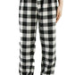 LANBAOSI 2 Pack Women Comfy Soft Fleece Plaid Pajama Pants