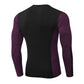 2 Pack Men Thermal Long Sleeve Compression Shirts Male Winter Gear Running Tops LANBAOSI