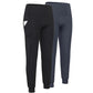 2 Pack Women Jogger Pants High Waisted Sweatpants with Pockets Female Tapered Casual Lounge Pants Loose Track Cuff Leggings LANBAOSI