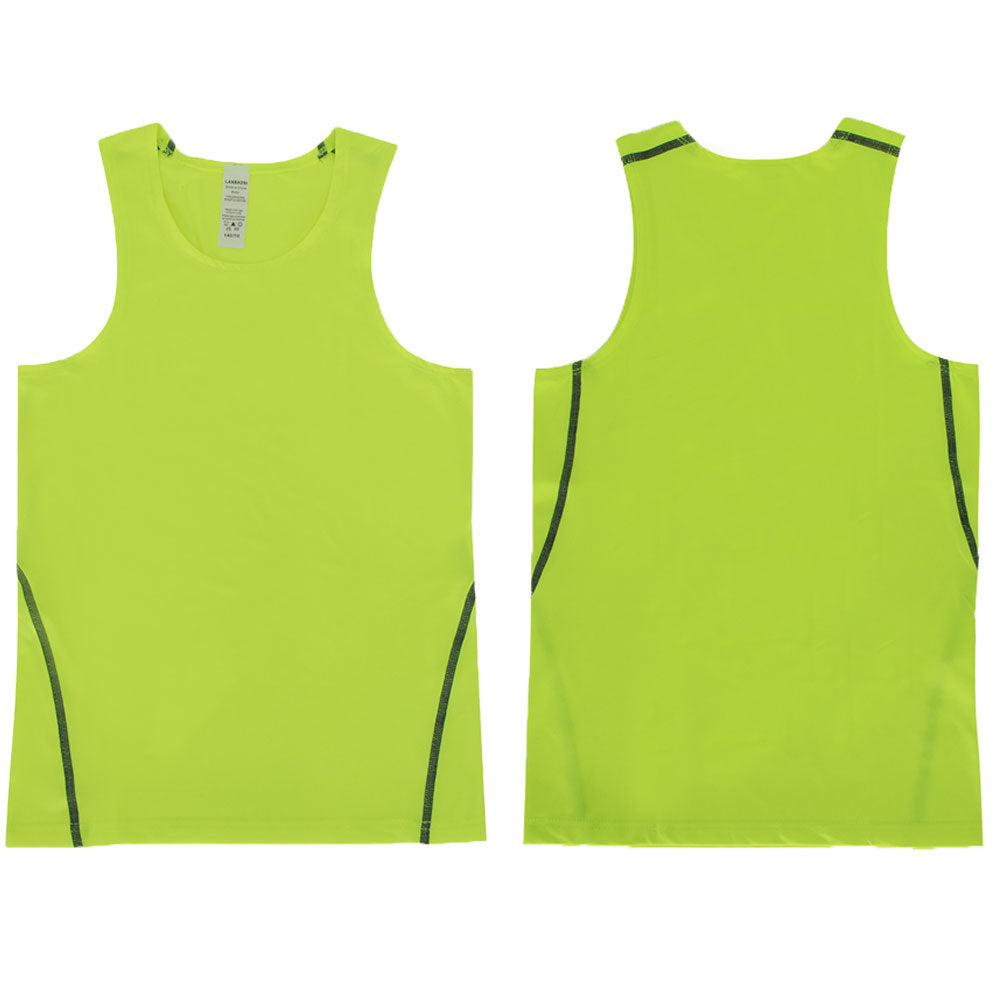 Boy's 3 Pack Compression Sleeveless Shirt Soccer Tank Top Undershirts LANBAOSI