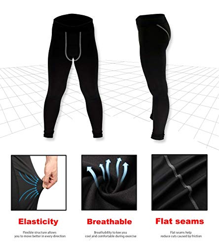 Boys Compression Pants Base Layers Soccer Hockey Tights Unisex Athletic  Leggings for Kids
