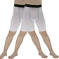 Boys' Compression Shorts Baselayer Cool Dry Sports Tights Legging LANBAOSI