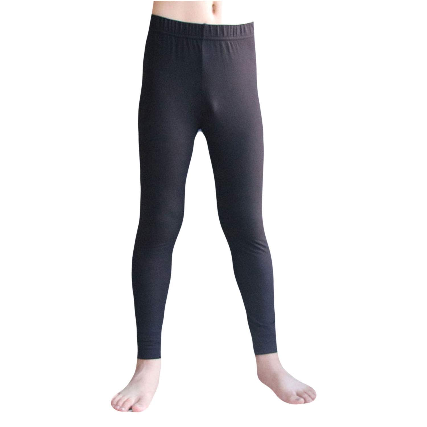 Boys Thermal Bottoms Unisex Long John Base Layer Underwear Pants