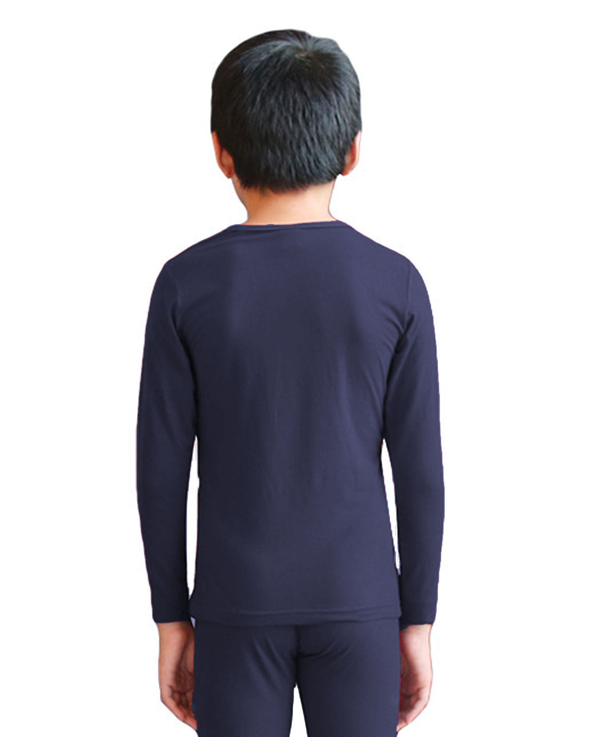 Boys Thermal Underwear Long John Top Ultra Soft Stretch Hockey Shirt LANBAOSI