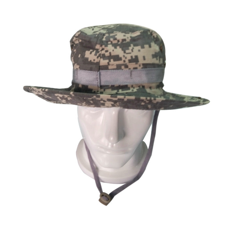 Camo Military Boonie Hat Men Camouflage Bucket Hat Sun Protection Cap LANBAOSI