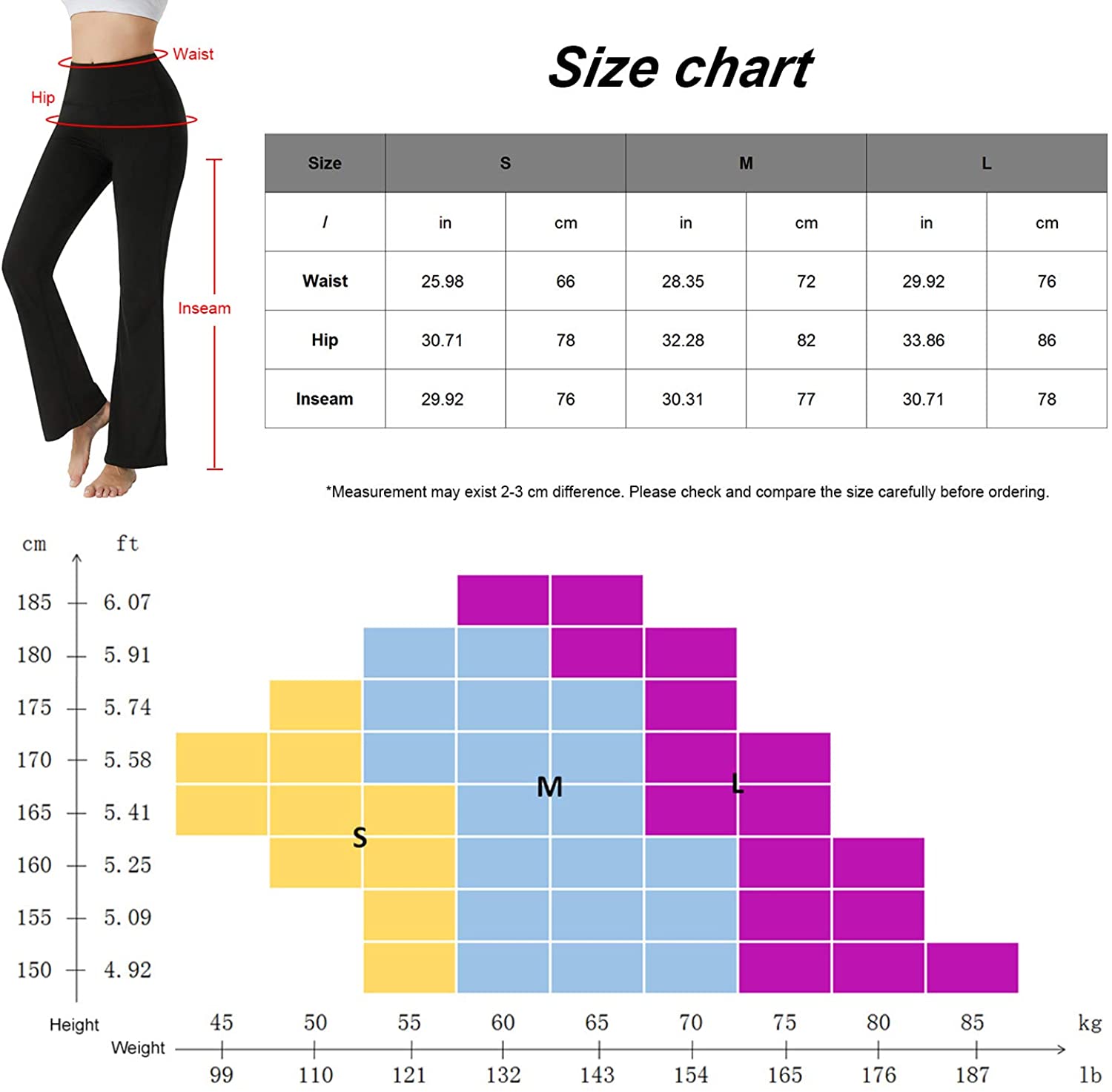 Avaasa brand leggings Ankle Length Full-length Size S to XL Color chart and Size  chart given 21 colors Direct from showroom With… | Instagram