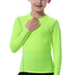 LANBAOSI Boys&Girls Long Sleeve Compression Soccer Practice T-Shirt LANBAOSI