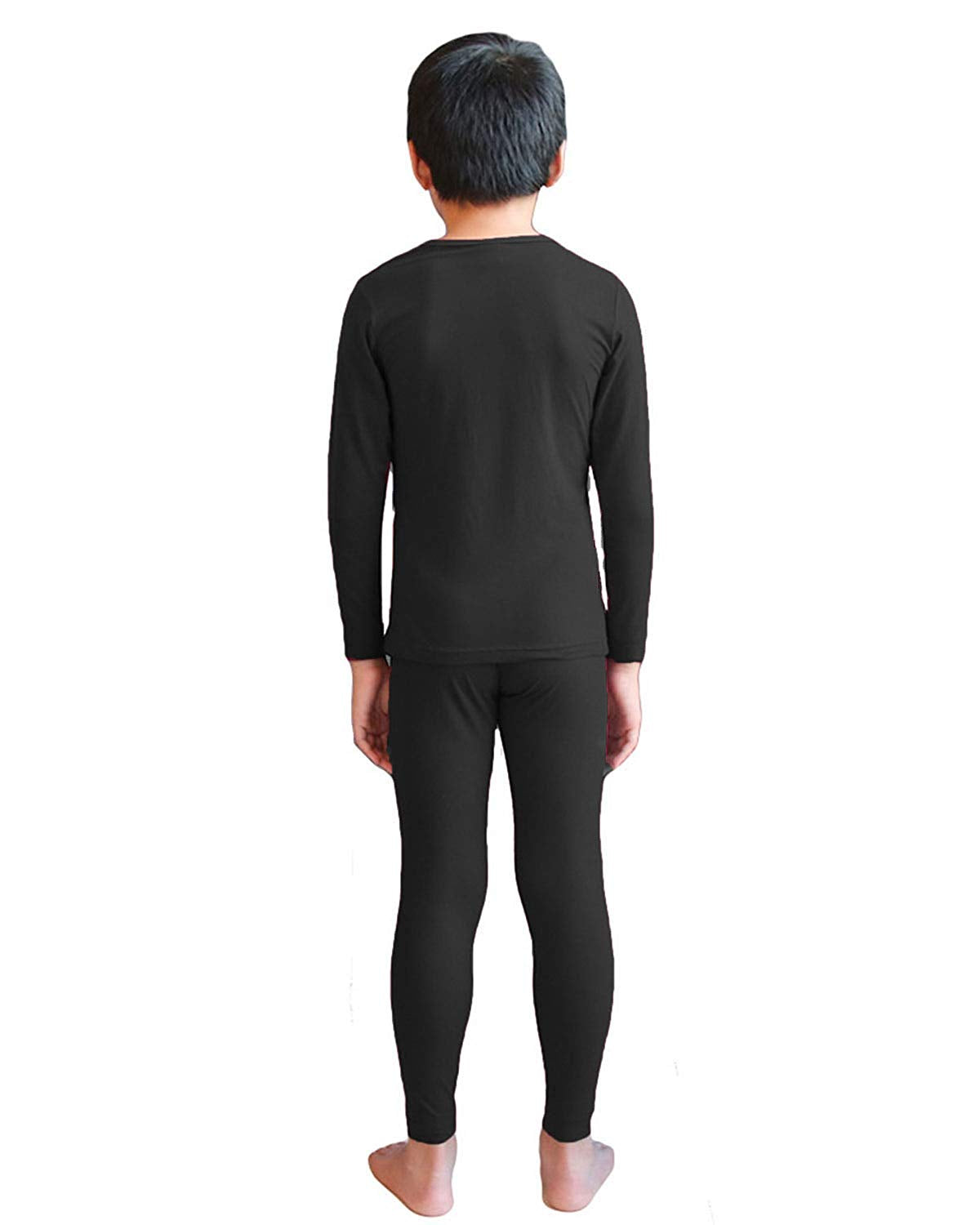 LANBAOSI Children's Boys Sleepwear Thermal Underwear Sets Fleece Lined Soft Long Johns Top & Bottom LANBAOSI