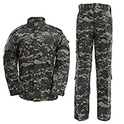 LANBAOSI Men's ACU Tactical Combat Uniforms Military Tactical Clothing LANBAOSI