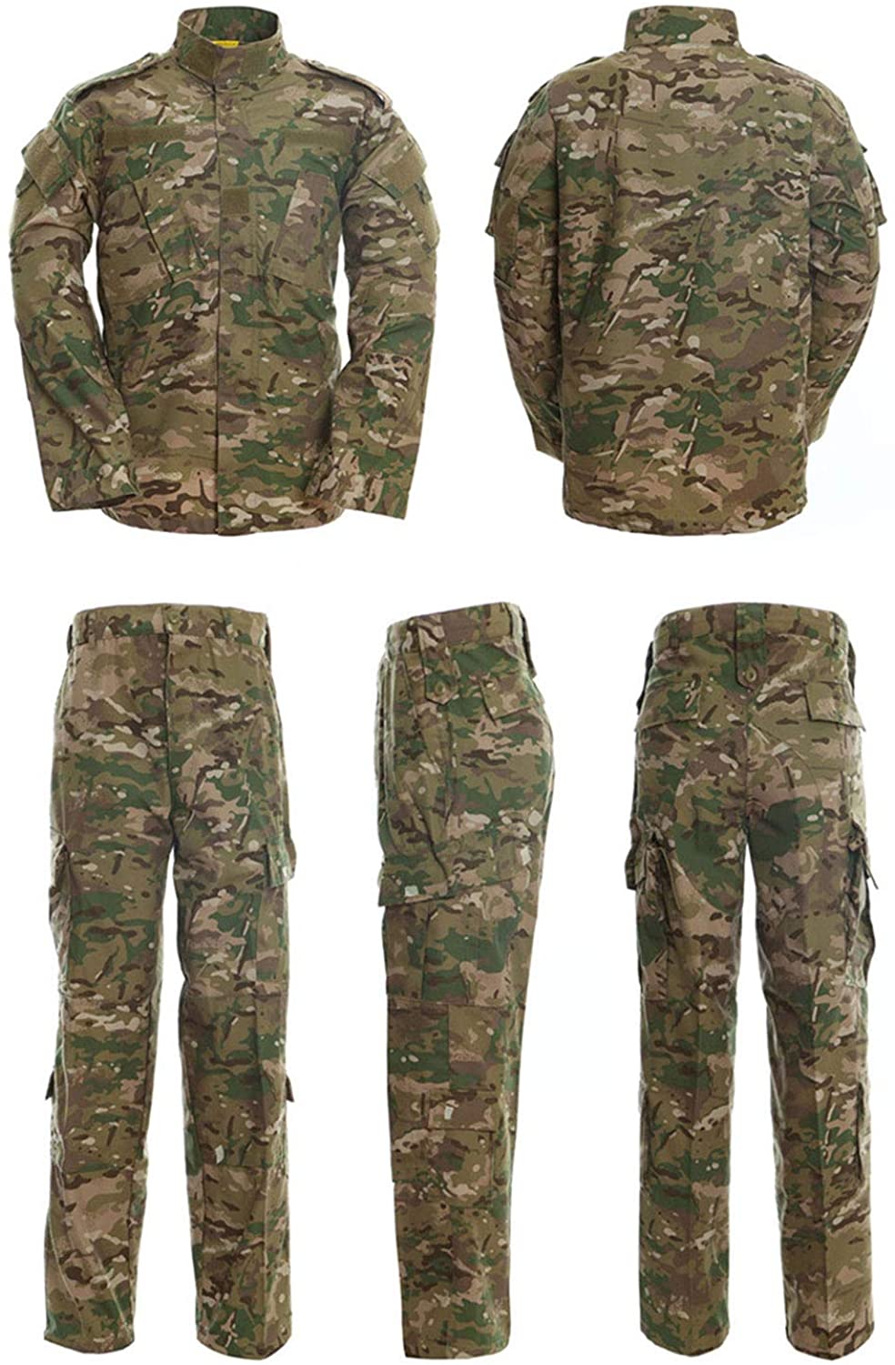 LANBAOSI Men's ACU Tactical Combat Uniforms Military Tactical Clothing LANBAOSI