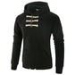 LANBAOSI Men's Athletic Jackets Outwear Sports Hoodies Pullover Casual Solid Color Sweatshirts LANBAOSI