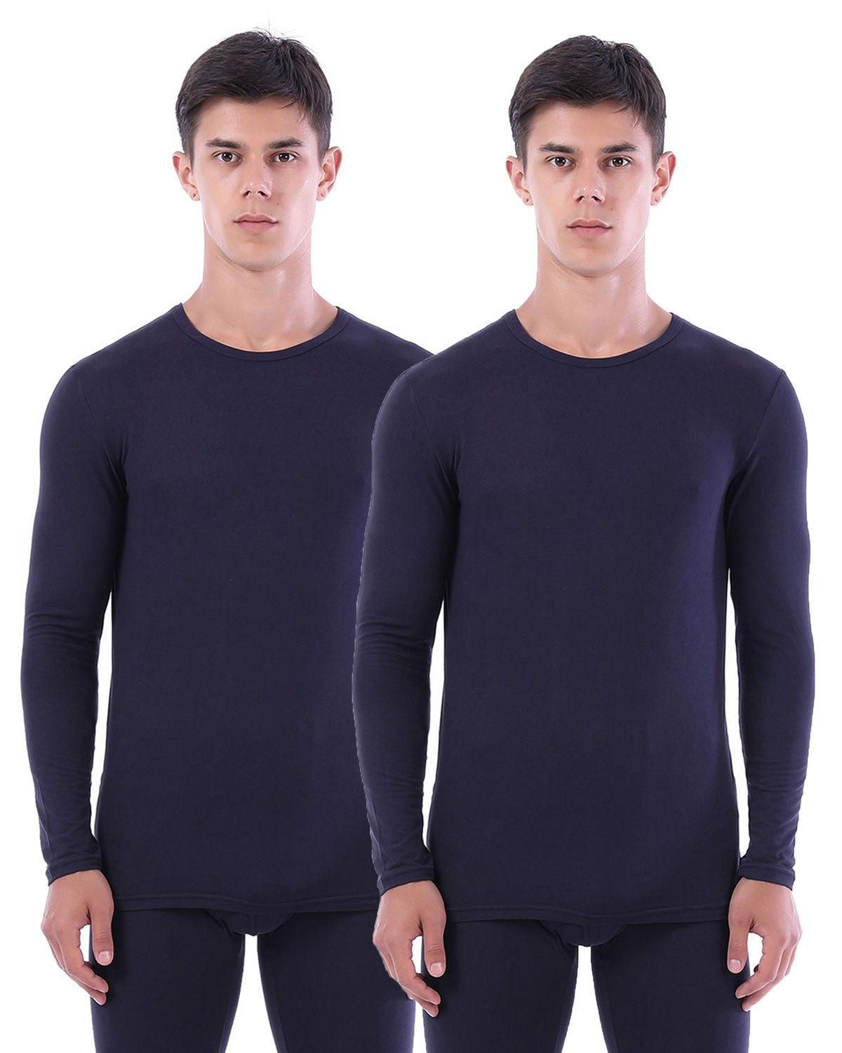 LANBAOSI Men's Fleece Thermal Underwear Compression Base Layer Shirt LANBAOSI