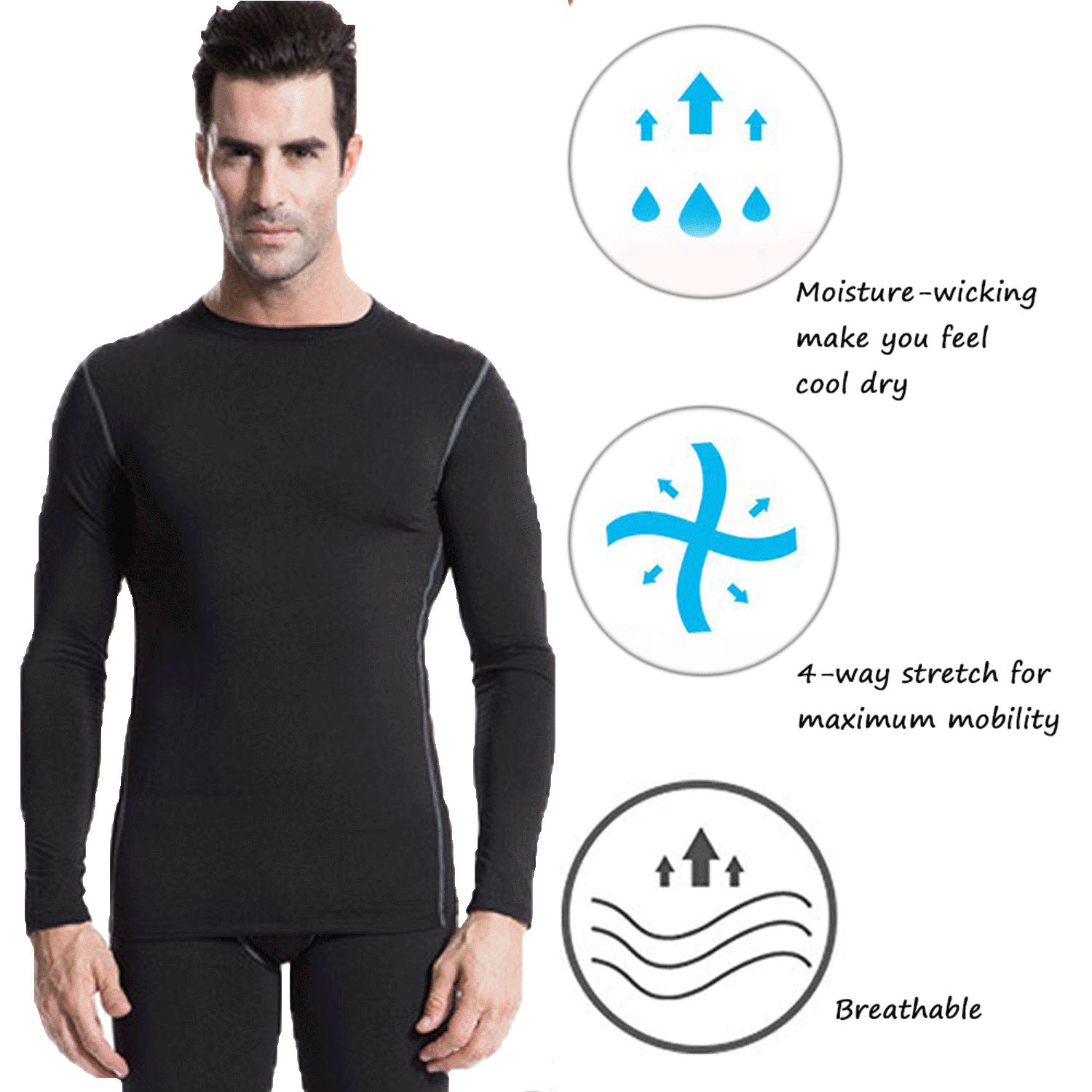 Compression best sale thermal underwear