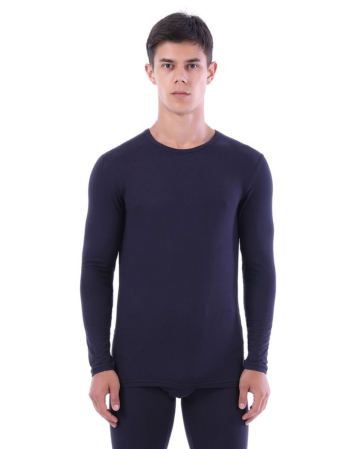 LANBAOSI Men's Fleece Thermal Underwear Compression Base Layer Shirt LANBAOSI