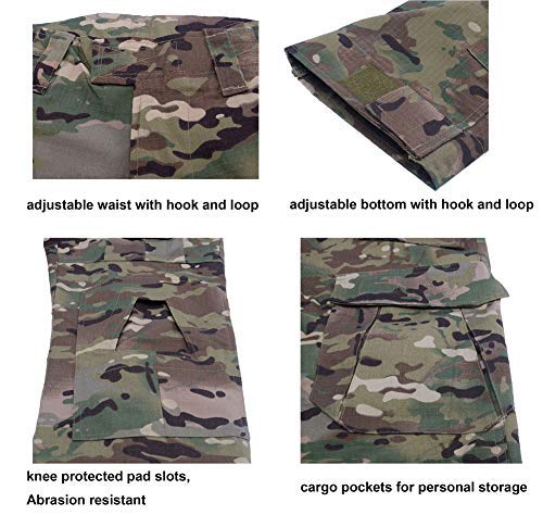 LANBAOSI Men's Tactical Jacket and Pants Palestine