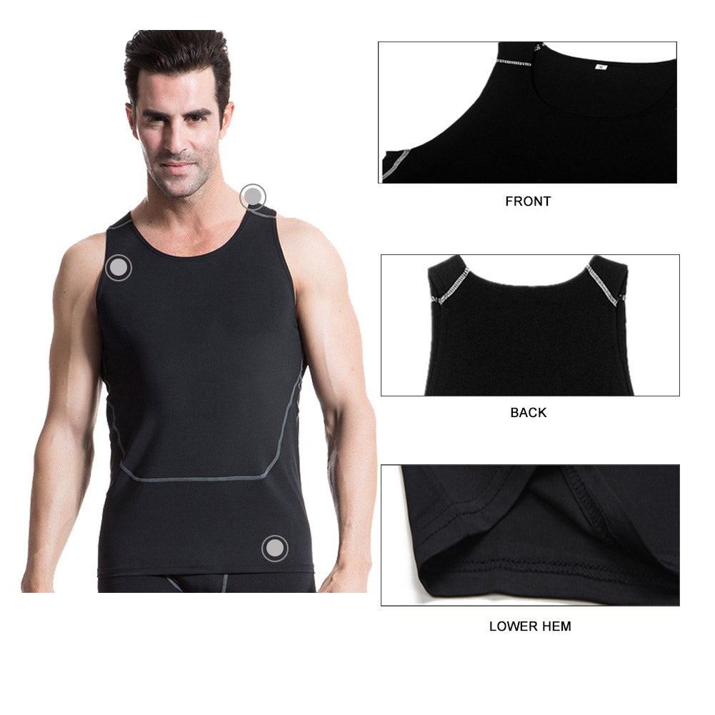 LANBAOSI Men's Sport Compression Under Base Layer Gear Wear Shirt Top LANBAOSI