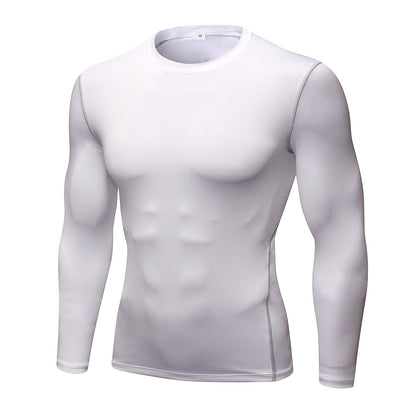 LANBAOSI Mens Athletic Shirts Dry Fit Long Sleeve Compression T-Shirt Male Workout Running Shirts LANBAOSI