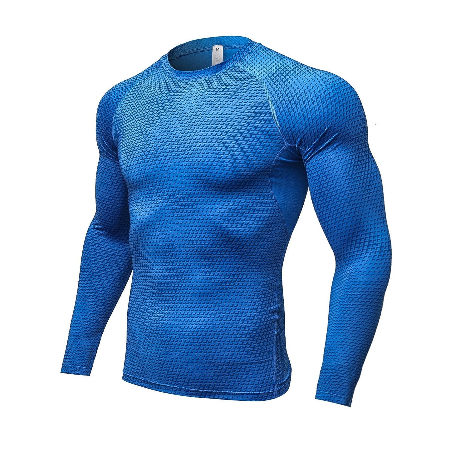 LANBAOSI Mens Long Sleeve Cyclist Jersey 3D Snake Skin Printed T-Shirt Running Tops LANBAOSI