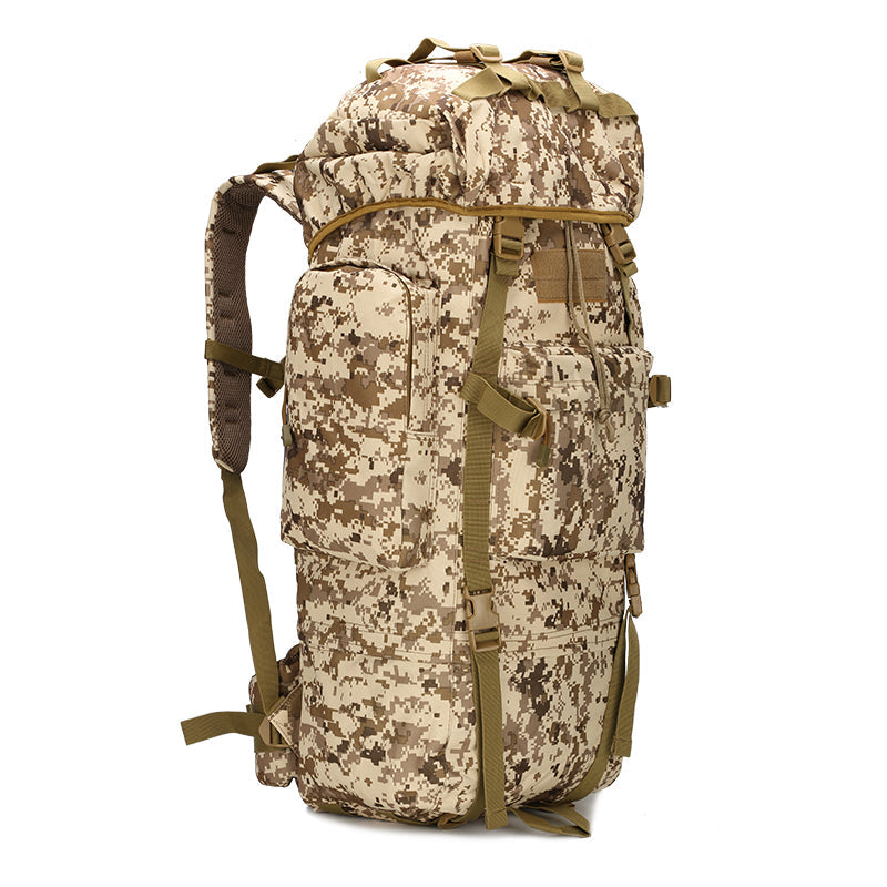 LANBAOSI Military Tactical Camouflage Backpack Large Camping Hiking Travel Pack LANBAOSI