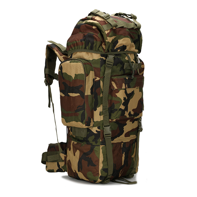 LANBAOSI Military Tactical Camouflage Backpack Large Camping Hiking Travel Pack LANBAOSI