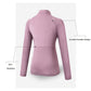 LANBAOSI Women's Dance Jacket Pullover 1/4 Zip Fleece Lined LANBAOSI