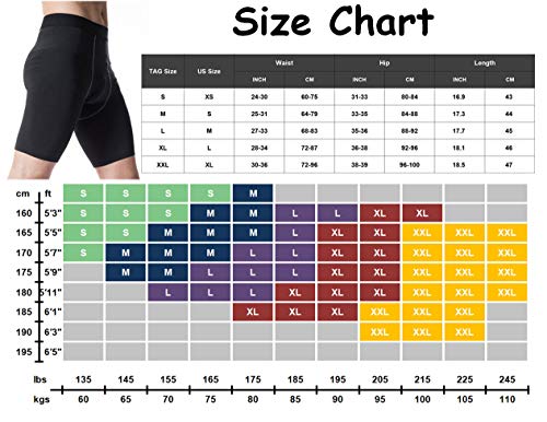Men 3 Pack Running Compression Shorts with Pocket Male Workout