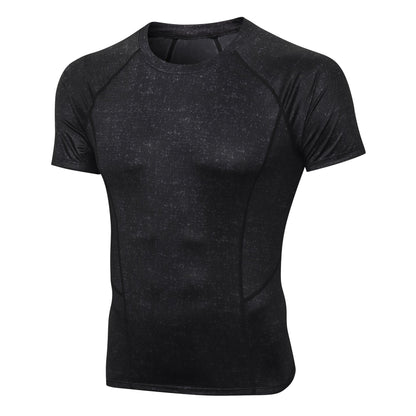 Men Compression Undershirt Quick Dry Stretchy Soft Lightweight Workout Running Base Layer LANBAOSI