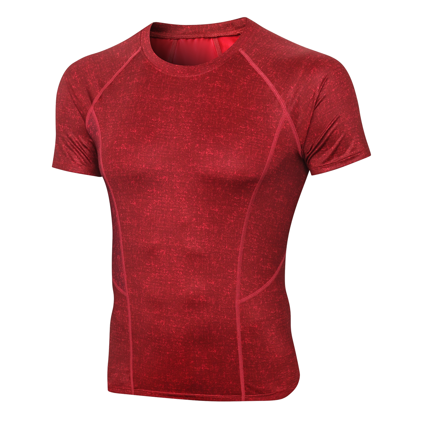 Men Compression Undershirt Quick Dry Stretchy Soft Lightweight Workout Running Base Layer LANBAOSI