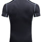 Men Short Sleeve Compression Shirt Cool Dry Workout Undershirts 3 Pack LANBAOSI