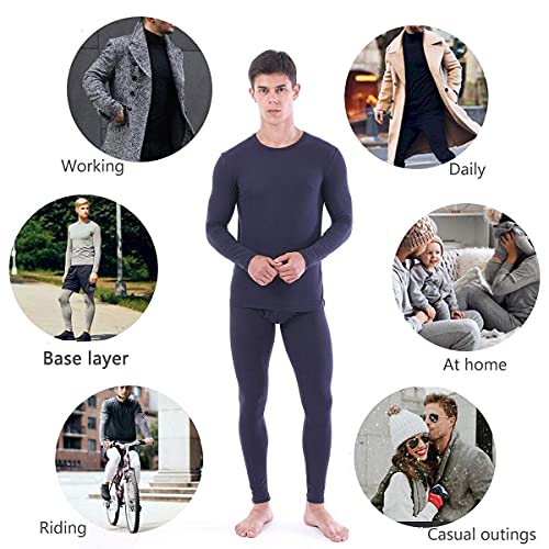 Buy Thermal Underwear for Men Ultra Soft, Long Johns Base Layer