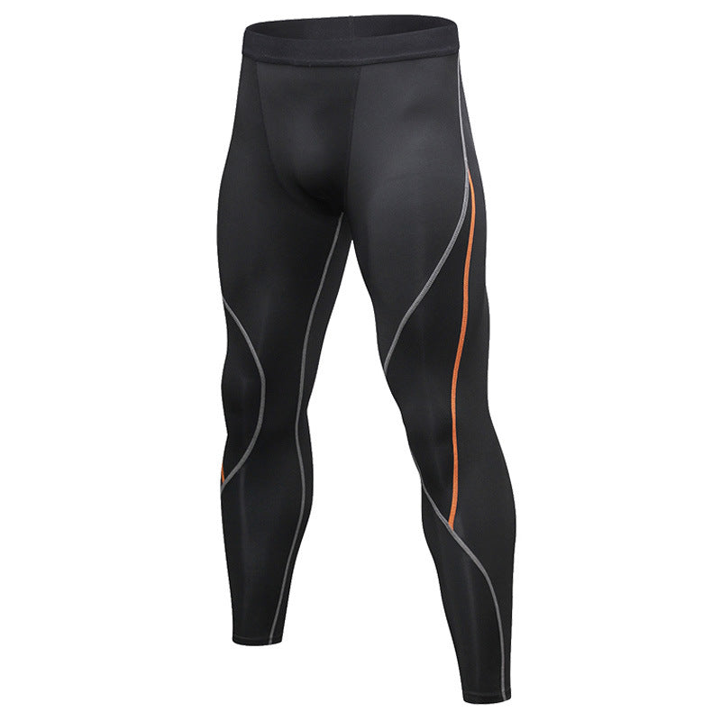 Men's Compression Pants Running Long Baselayer Workout Tights Legging LANBAOSI