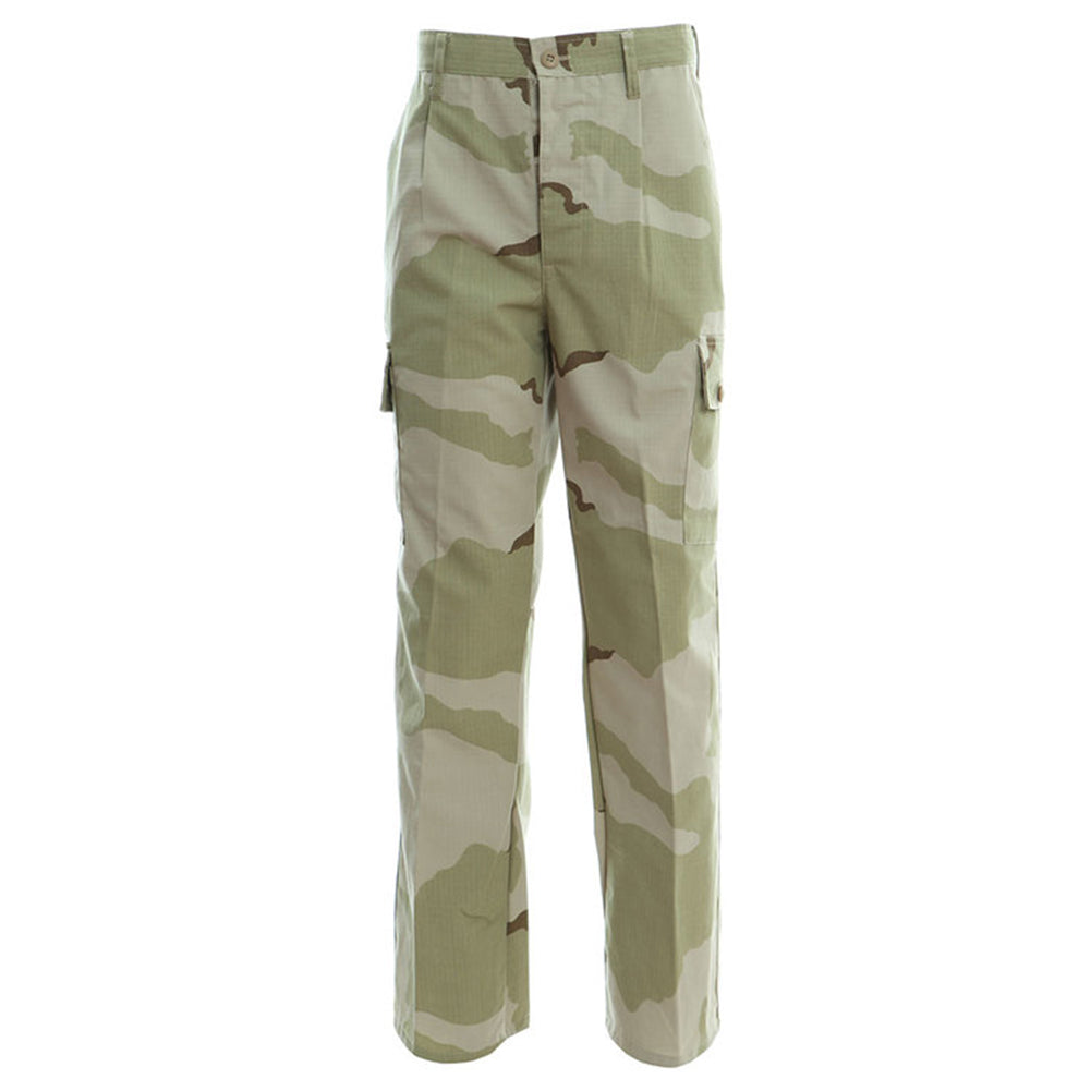 Mens Camo Army Combat BDU Pants Tactical Trousers Hiking Paintball LANBAOSI