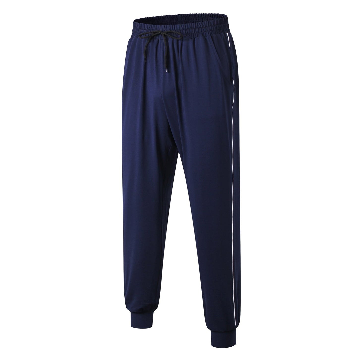 Mens Casual Sweatpants with Pockets Elastic Waist Drawstring Pants for Athletic Jogging Running LANBAOSI