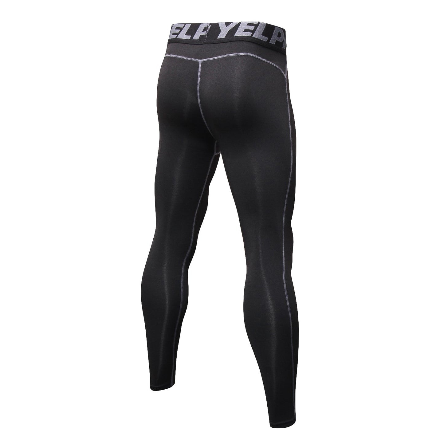 Mens Compression Leggings Workout Pants Running Tights Gym Yoga Clothes LANBAOSI