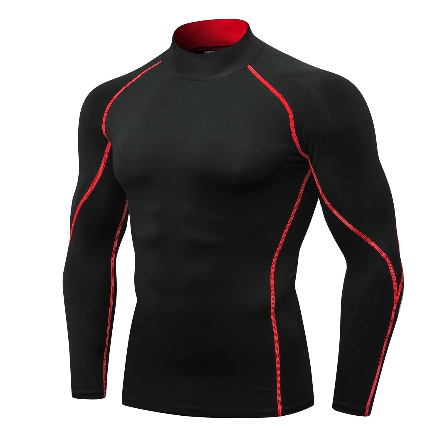 Compression mock neck online