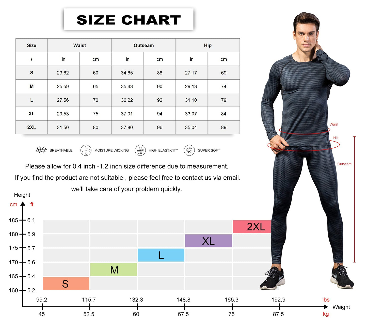 Mens Compression Pants 3D Snake Skin Printed Running Tights Quick Dry Performance Workout Leggings Yoga Gym Base Layer LANBAOSI