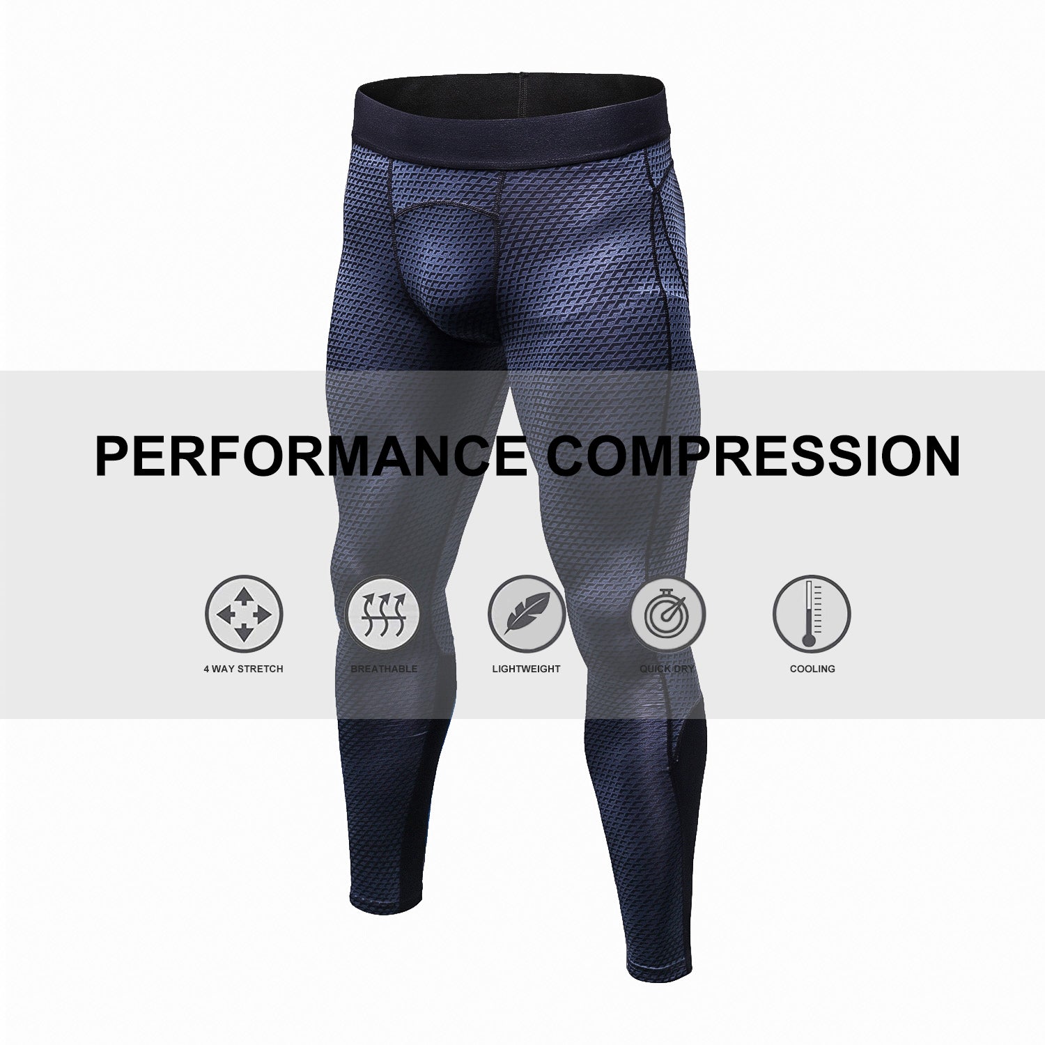 Buy OEBLD Compression Pants Men UV Blocking Running Tights 1 or 2 Pack Gym  Yoga Leggings for Athletic Workout, Black Pants, Medium at Amazon.in
