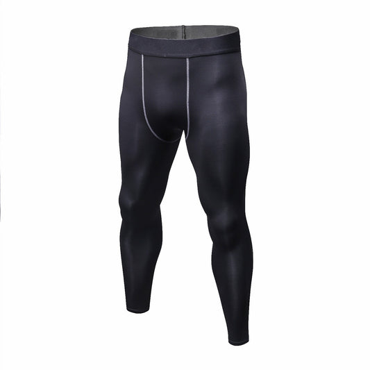 Mens Compression Pants Running Tights Quick Dry Workout Athletic Gym Leggings LANBAOSI