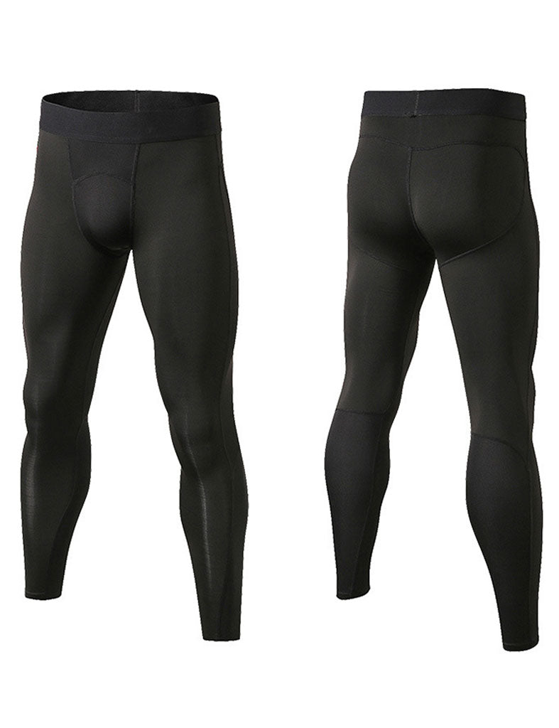 Mens Compression Pants Running Tights Sport Leggings Base Layer 3 Pack LANBAOSI