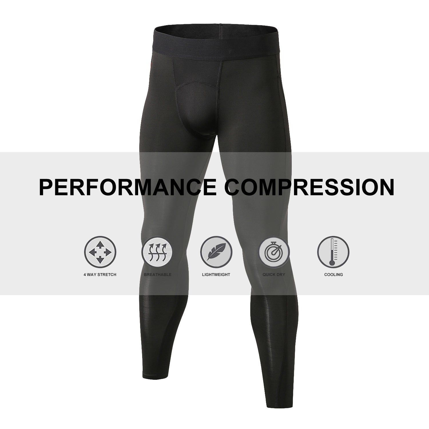 Performance Compression Tights for Men
