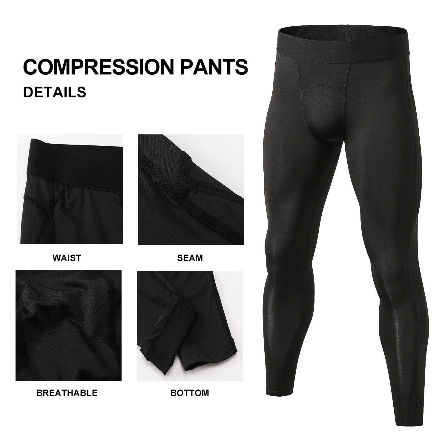 Custom Logo Nylon Comfortable Gym Leggings for Men Athletic Tights Clothing  Soft Male Fitness Compression Pants with Back Zipper Pocket, Luxury Workout  Apparel - China Fitness Clothing for Mens and Men's Sports