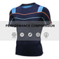 Mens Compression Short Sleeve Shirts Sports Workout Athletic Active Baselayer Tops Splice Stretch Performance T-shirt LANBAOSI
